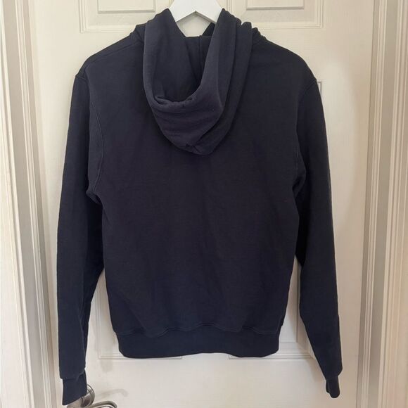 Champion Notre Dame University Dark Blue Athletic Hoodie Small - Picture 2 of 3